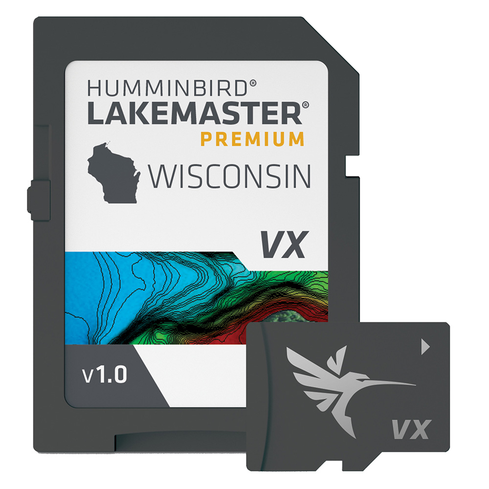 Humminbird LakeMaster® VX Premium – Wisconsin Humminbird LakeMaster® VX Premium – Wisconsin