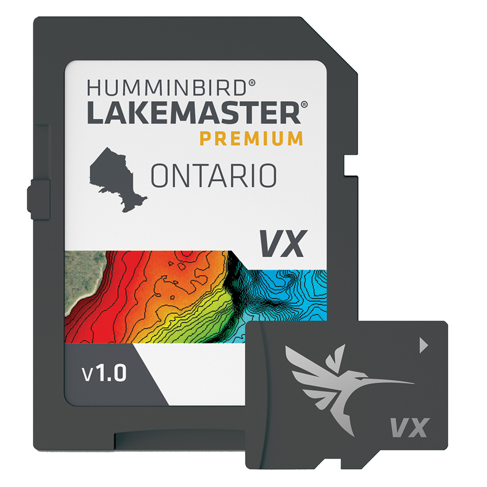 Humminbird LakeMaster® VX Premium – Ontario Humminbird LakeMaster® VX Premium – Ontario