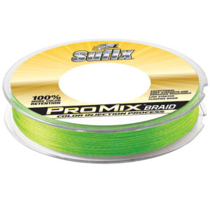 Sufix ProMix&reg; Braid – 6lb – Neon Lime – 300 yds