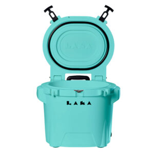 LAKA Coolers 30 Qt Cooler w/Telescoping Handle & Wheels – Seafoam