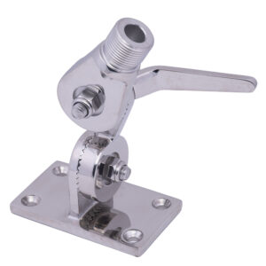 Whitecap Heavy-Duty Ratchet Antenna Mount – 316 Stainless Steel