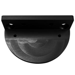 Lopolight Mounting Plate for X01 Series Vertical Sidelights – Black