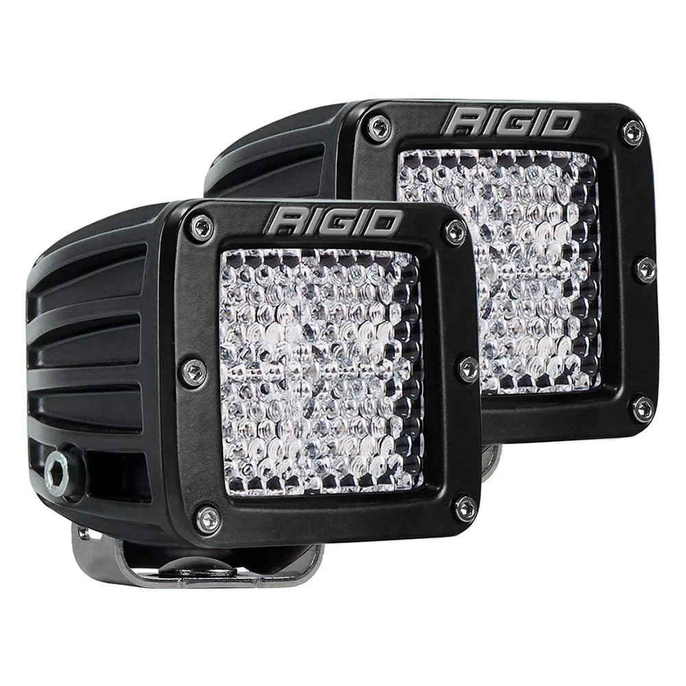 RIGID Industries D-Series PRO Flood Diffused Surface Mount Black Light – Pair RIGID Industries D-Series PRO Flood Diffused Surface Mount Black Light – Pair