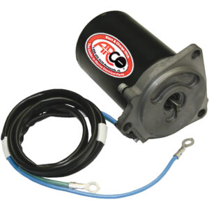 ARCO Marine Replacement Outboard Tilt Trim Motor – Yamaha, 2-Wire, 3 Bolt, Flat Blade Shaft