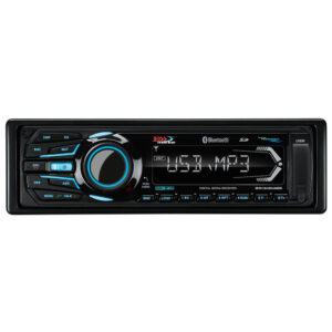 Boss Audio MR1308UABK Bluetooth&reg; – Fully Marinized MP3-Compatible Digital Media Receiver w/USB & SD Memory Card Ports & Aux Input
