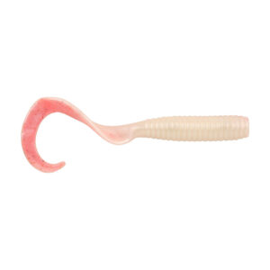 Berkley Gulp!&reg; Saltwater Grub – 4″ – Pink Shine