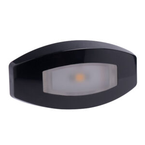 Lumitec Fiji Courtesy Light – Black Housing – Direct RGBW Lights – 4-Pack
