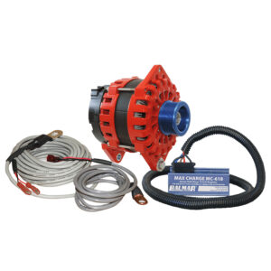 Balmar Alternator 250 AMP Kit 12V 3.15″ Dual Foot Saddle J10 Pulley Regulator & Temp Sensor