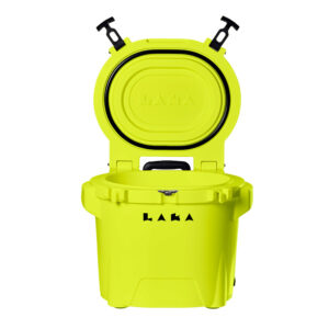 LAKA Coolers 30 Qt Cooler w/Telescoping Handle & Wheels – Yellow