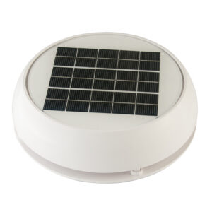 Marinco Day/Night Solar Vent 4″ – White