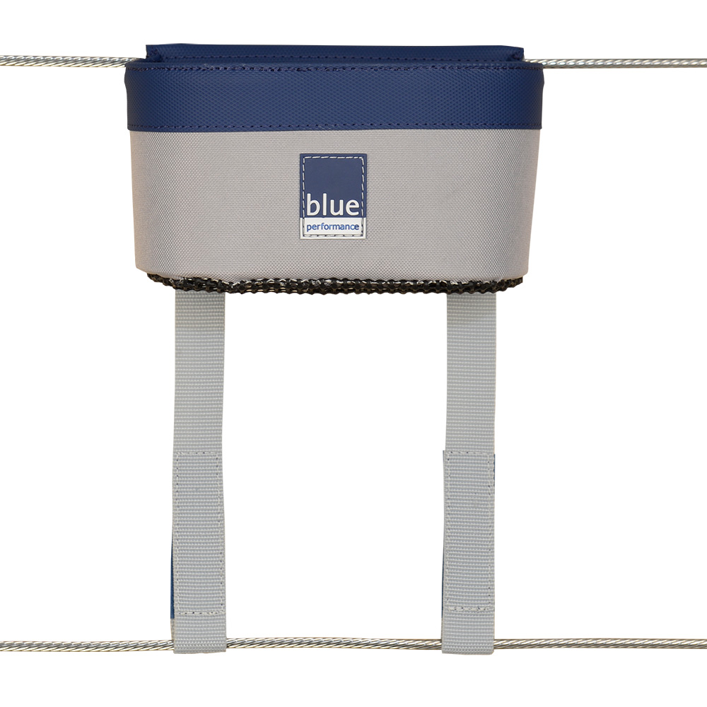 Blue Performance Can Holder f/Railing Blue Performance Can Holder f/Railing