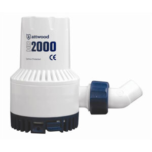 Attwood HD2000 Heavy Duty Bilge Pump – 24V & 2000 GPH