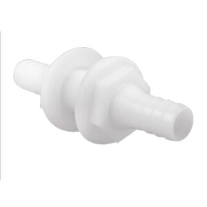 Attwood White Plastic Double Ended Connector – 3/4″ Inner Diameter