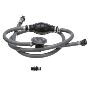 Attwood Johnson/Evinrude Fuel Line Kit – 3/8″ Diameter x 6' Length w/Fuel Demand Valve