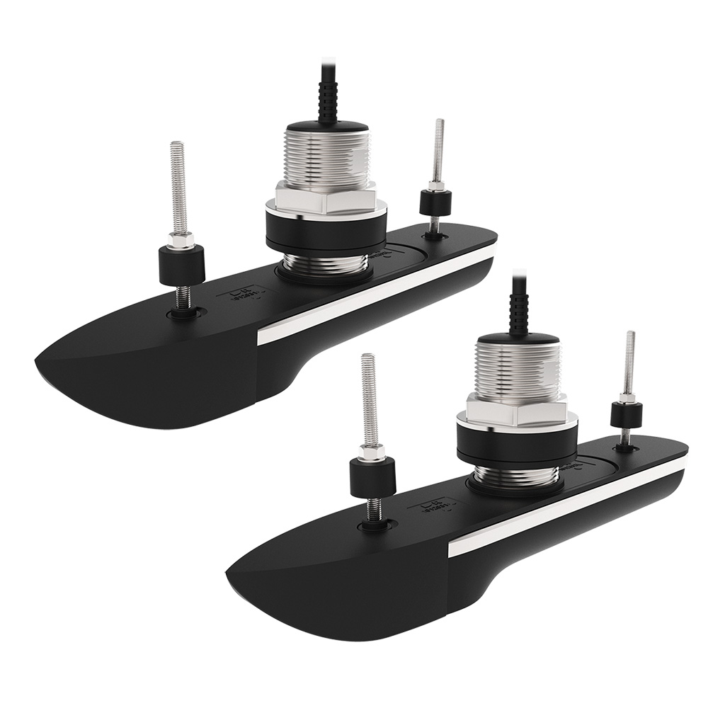 Raymarine RVM-412 Stainless Steel Thru-Hull Pair, 12 Degree Deadrise & 10M Cable Raymarine RVM-412 Stainless Steel Thru-Hull Pair, 12 Degree Deadrise & 10M Cable