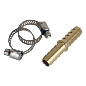 Attwood 3/8″ Hose Mender In-Line Fuel Splice Kit w/SS Clamps