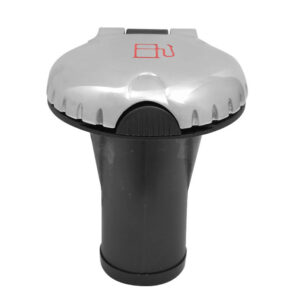 Attwood Deck Fill f/Carbon Canister System – Straight Body & Scalloped Stainless Steel Cap