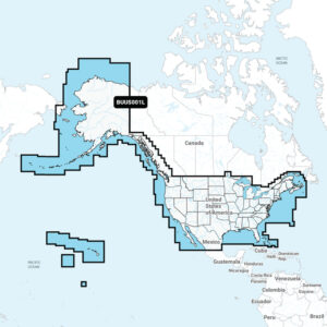 Garmin Navionics+&trade; BUS001L U.S. & Coastal Canada Built-In Chart Updates – microSD&trade;/SD&trade; & 1-Year Subscription