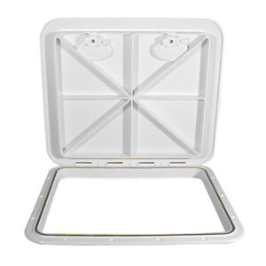 Beckson 18×21 Rectangular Hatch – White – ASA Material Acrylonitrile Styrene Acrylate