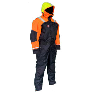 First Watch Anti-Exposure Suit Hi-Vis – Orange/Black – 3XL