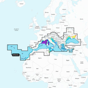 Navionics NPEU643L – Mediterranean & Black Sea – Navionics Platinum+
