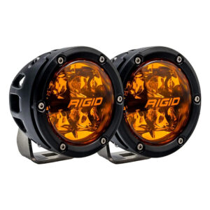 RIGID Industries 360 Series 4″ Spot w/Amber Pro Lens – Pair