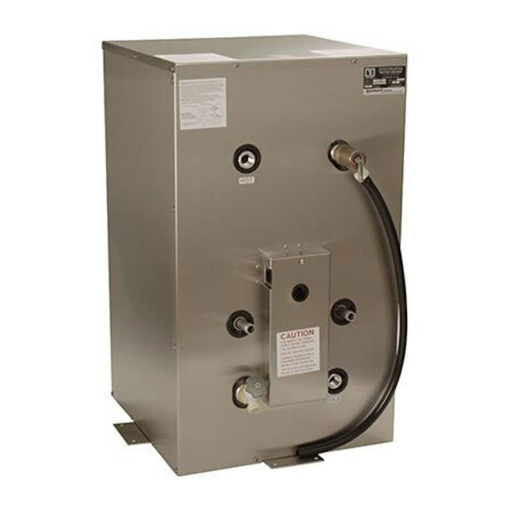 Whale Seaward 20 Gallon Hot Water Heater w/Front Heat Exchanger – Stainless Steel – 240V Whale Seaward 20 Gallon Hot Water Heater w/Front Heat Exchanger – Stainless Steel – 240V