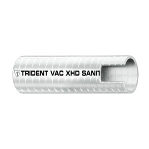 Trident Marine 1″ x 50' Box VAC XHD Sanitation Hose – Hard PVC Helix – White