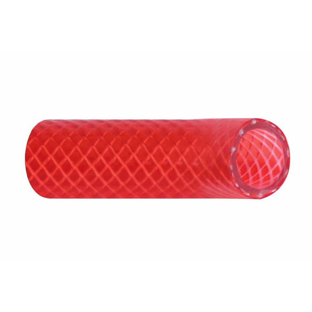 Trident Marine 1/2″ x 50' Boxed Reinforced PVC (FDA) Hot Water Feed Line Hose – Drinking Water Safe – Translucent Red Trident Marine 1/2″ x 50' Boxed Reinforced PVC (FDA) Hot Water Feed Line Hose – Drinking Water Safe – Translucent Red
