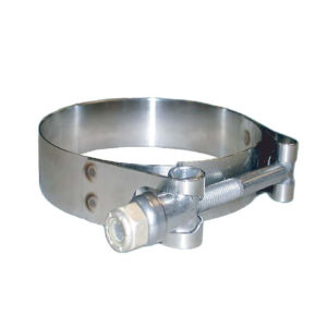 Trident Marine 316 SS T-Bolt Clamp – 3/4″ Band – 6.53″-7.10″ Range – 10-Pack