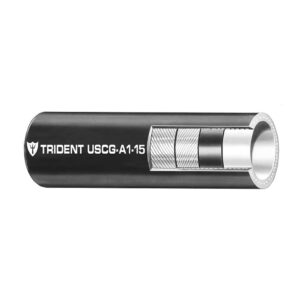 Trident Marine 5/16″ A1-15 Reel Low Permeation Fuel Line Hose – Black – Sold by the Foot