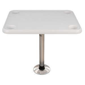Springfield 16″ x 28″ Rectangle Table Package – White Thread-Lock