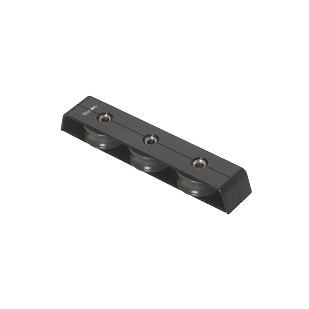 Barton Marine Deck Organizer – Size 2 – 3 Sheave – Black Barton Marine Deck Organizer – Size 2 – 3 Sheave – Black
