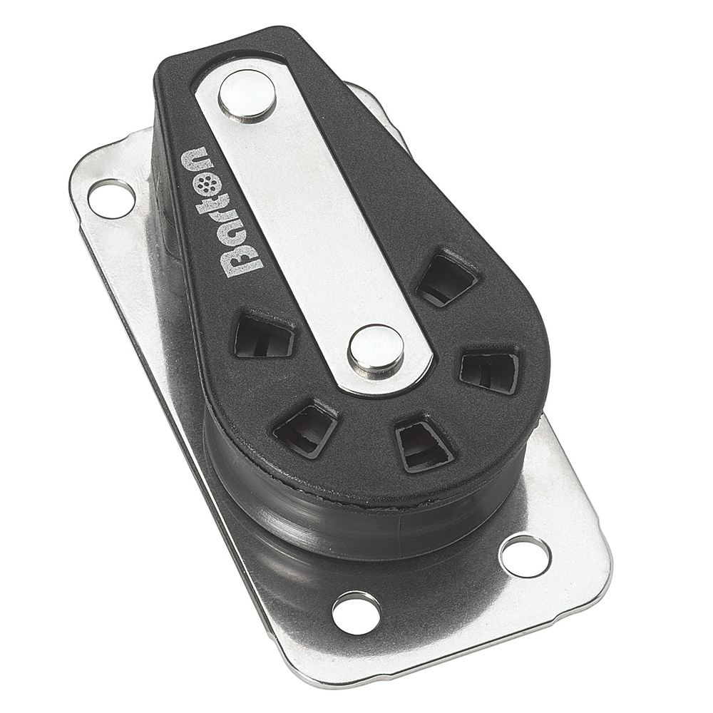 Barton Marine Size 2 Single Cheek Block Barton Marine Size 2 Single Cheek Block