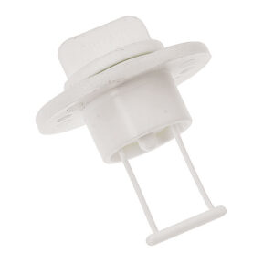 Barton Marine Drain Plug and Socket – White 15mm (19/32″) Bore