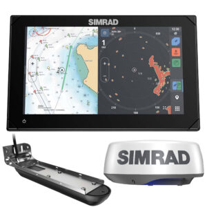Simrad NSX&trade; 3009 Radar Bundle – HALO20+ Radar Dome & Active Imaging&trade; 3-in-1 Transducer