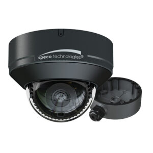 Speco 4MP Intensifier AI IP Camera w/Junction Box – 2.8mm Fixed Lens