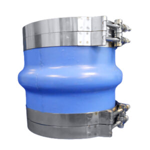 Trident Marine 8″ ID Blue Silicone Molded Wet Exhaust Hump w/4 T-Bolt Clamp