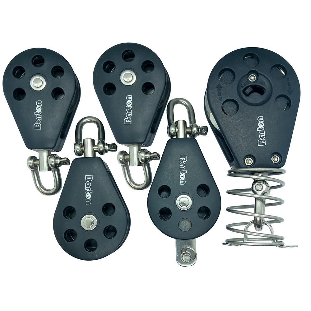 Barton Marine Barton Manta/Odyssey 2 Land Sailing Mainsheet Block Kit – 3:1 Barton Marine Barton Manta/Odyssey 2 Land Sailing Mainsheet Block Kit – 3:1