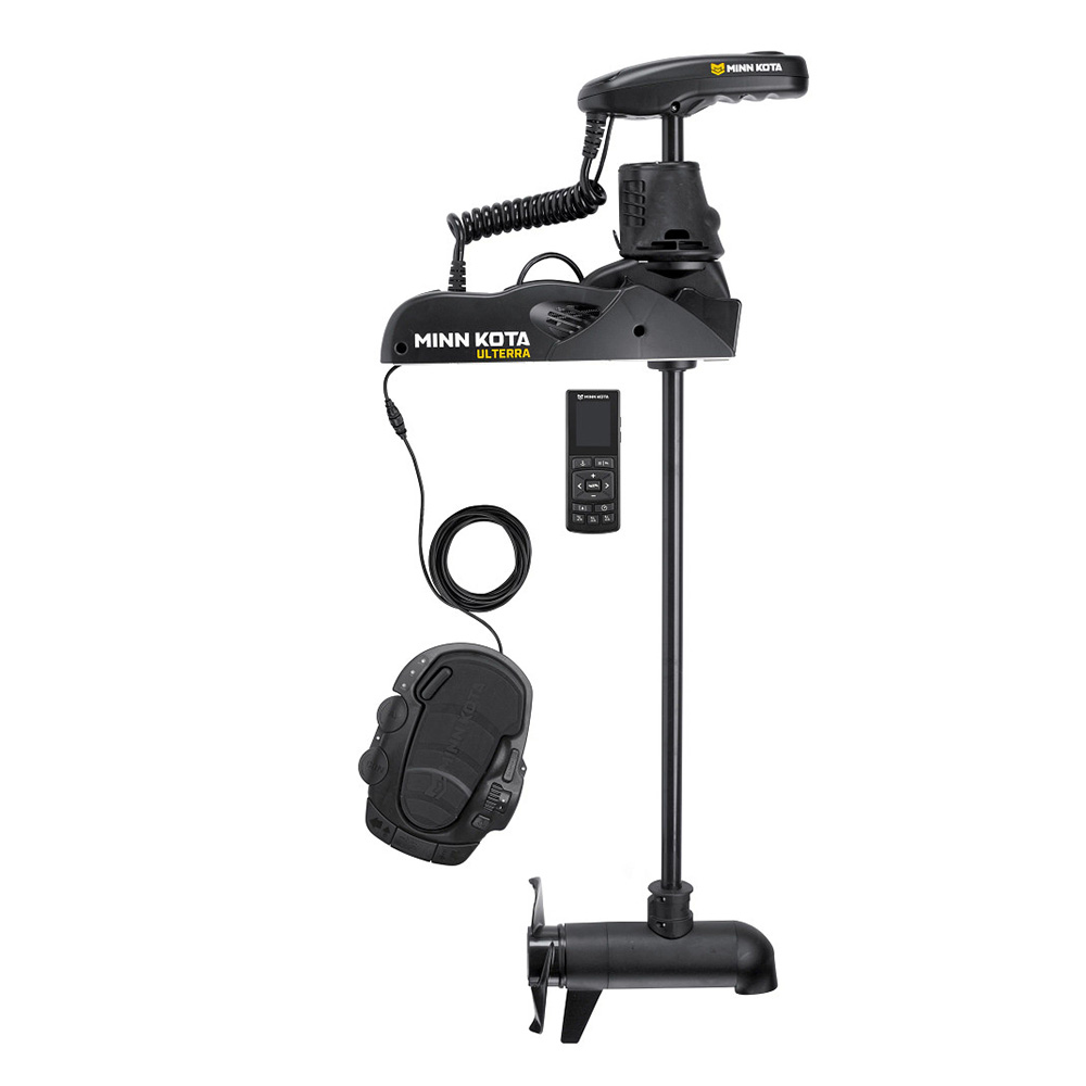 Minn Kota Ulterra 80 Trolling Motor w/Wireless Remote – Dual Spectrum CHIRP – 24V – 80LB – 60″ Minn Kota Ulterra 80 Trolling Motor w/Wireless Remote – Dual Spectrum CHIRP – 24V – 80LB – 60″