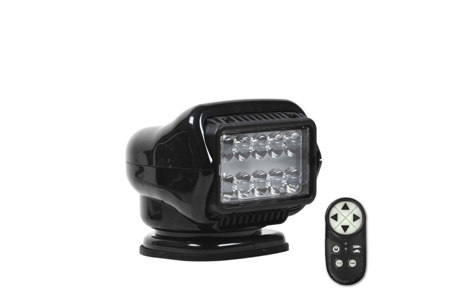 Golight Stryker ST Hybrid Black Wireless Handheld Control Permanent Mount Golight Stryker ST Hybrid Black Wireless Handheld Control Permanent Mount