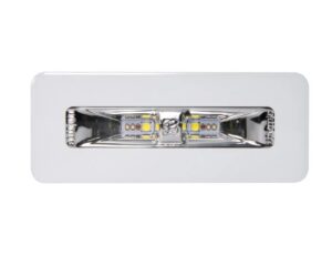 Lumitec Illusion Spreader Light White Dimming LED Flush Mount White Housing 12/24v