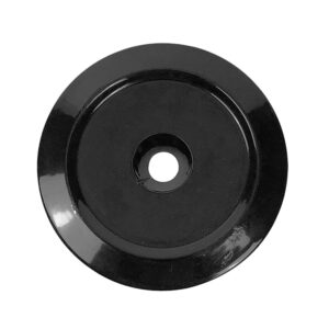 Bob’s Machine Deck Saver – Trolling Motor Stabilizer Plate – Gloss Black