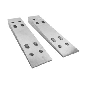 Bob’s Machine Reversible Transom Wedges 5 Degrees – Aluminum Finish