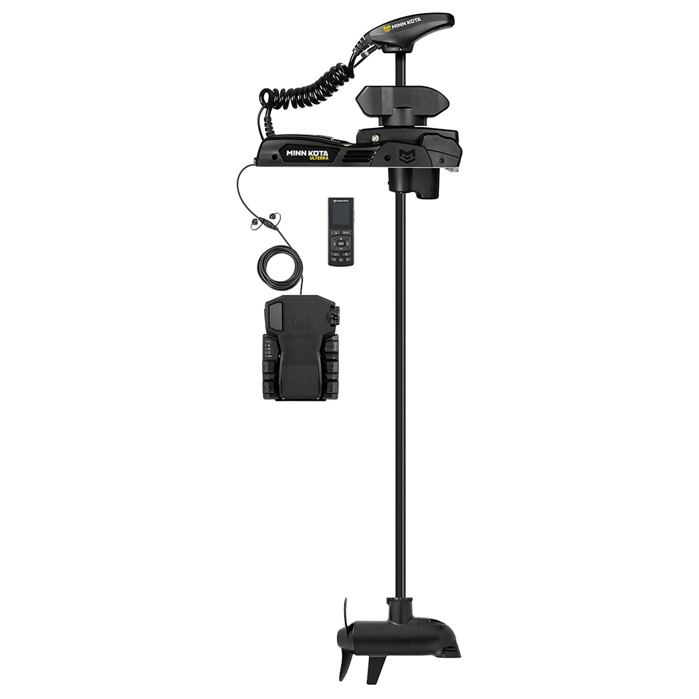 Minn Kota Ulterra QUEST™ 90/115 Trolling Motor DSC/WR 24/36V, 90/115lb Thrust, 72″ Shaft, Wireless Remote Minn Kota Ulterra QUEST™ 90/115 Trolling Motor DSC/WR 24/36V, 90/115lb Thrust, 72″ Shaft, Wireless Remote