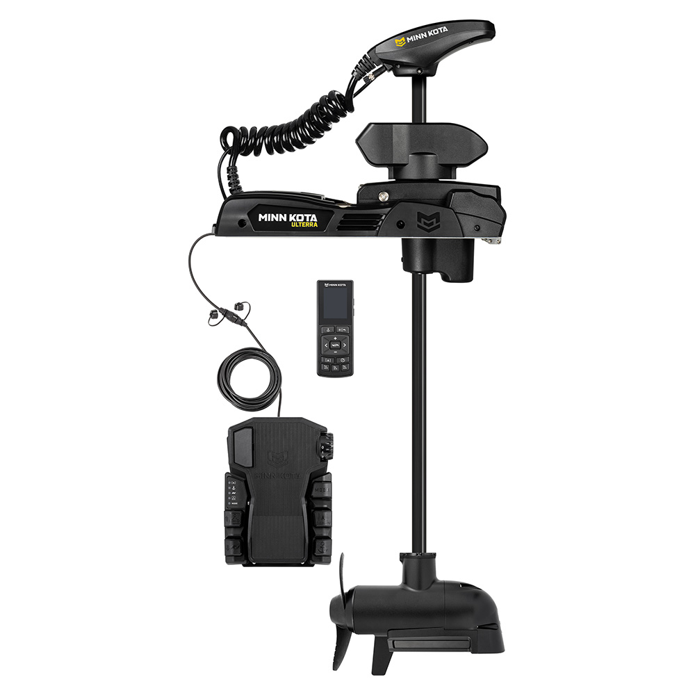 Minn Kota Ulterra QUEST™ 90/115 Trolling Motor MSI/WR 24/36V, 90/115lb Thrust, 45″ Shaft, Wireless Remote Minn Kota Ulterra QUEST™ 90/115 Trolling Motor MSI/WR 24/36V, 90/115lb Thrust, 45″ Shaft, Wireless Remote