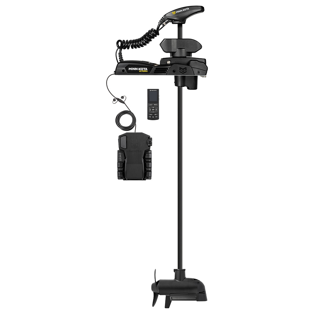Minn Kota Ulterra QUEST™ 90/115 Trolling Motor MSI/WR 24/36V, 90/115lb Thrust, 72″ Shaft, Wireless Remote Minn Kota Ulterra QUEST™ 90/115 Trolling Motor MSI/WR 24/36V, 90/115lb Thrust, 72″ Shaft, Wireless Remote