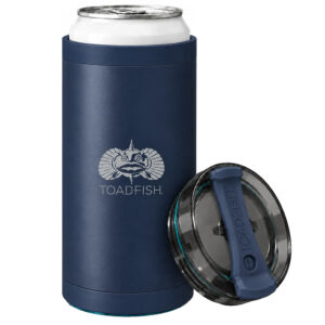 Toadfish SmartGrip 4-in-1 Can Cooler – 12oz – Navy