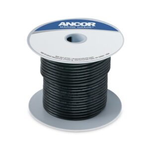 Ancor #16 Black 100ft Spool Tinned Copper