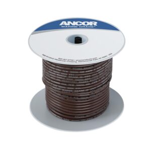 Ancor #16 Brown 100ft Spool Tinned Copper